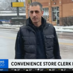 Store clerk shot